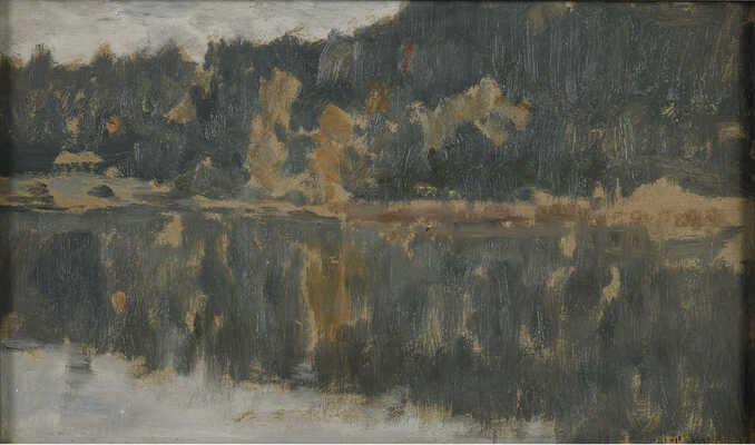 Левитан Исаак Ильич. У озера